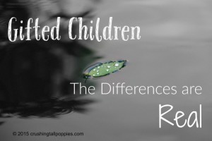 Gifted Children: The Differences are Real | Crushing Tall Poppies